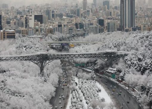 بارش برف و باران مهمان پایتخت/ اطلاعیه مهم سازمان هواشناسی