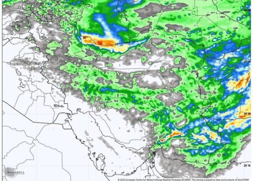 سامانه بارشی جدید در راه است/ بارش باران و برف در اکثر نقاط کشور از شنبه