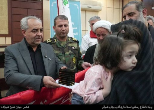 تجلیل از خانواده شهدای جنگ تحمیلی سوم در تبریز