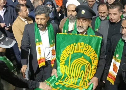 حضور کاروان زیر سایه خورشید در تجمع شبانه سنندجی‌ها