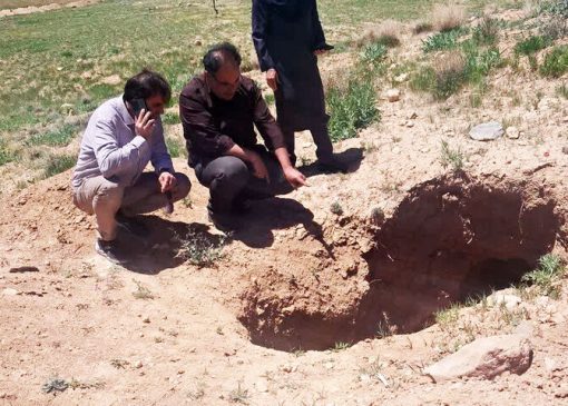 کشف مجموعه گور مقبره دوره اشکانی- ساسانی