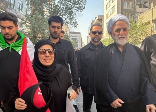 حضور اژه‌ای در مراسم تشییع آقای شهید ایران